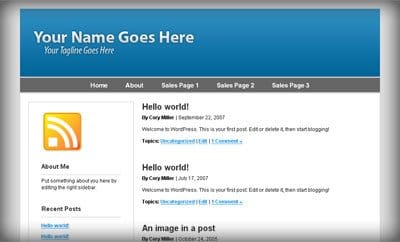 internet marketing blog themes